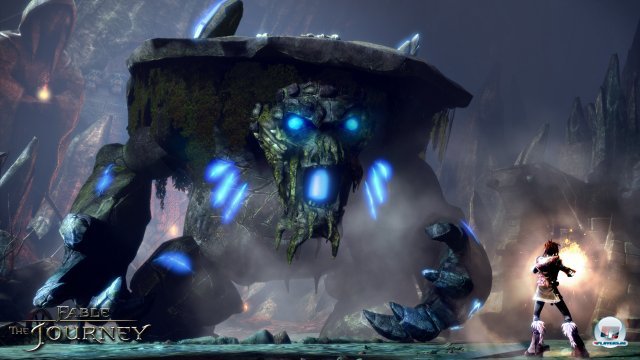 Die Bosskämpfe gehören zu den Höhepunkten des Kinect-Abstechers ins Fable-Universum. Die Bosskämpfe gehören zu den Höhepunkten des Kinect-Abstechers ins Fable-Universum.