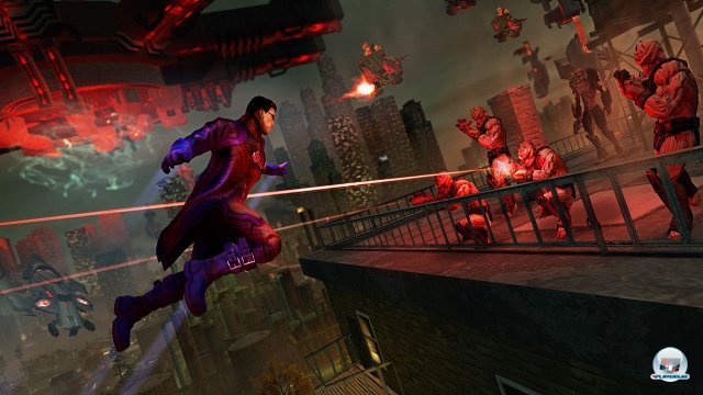Trotz Superkräften und Alienwaffen wird Saints Row 4 nur selten den Add-on-Charakter los. Trotz Superkräften und Alienwaffen wird Saints Row 4 nur selten den Add-on-Charakter los.
