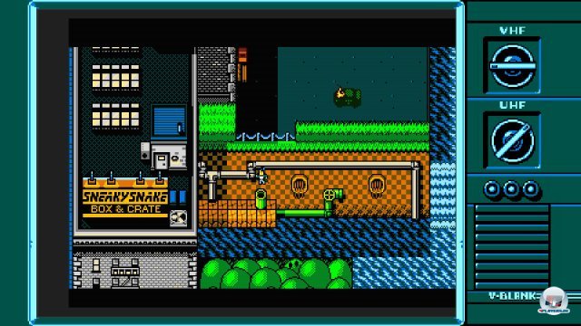 Aber in erster Linie ist das Spiel eine ausufernde Sammlung von Videospiel- und Popkultur-Referenzen. Allein in diesem Bild... Aber in erster Linie ist das Spiel eine ausufernde Sammlung von Videospiel- und Popkultur-Referenzen. Allein in diesem Bild...