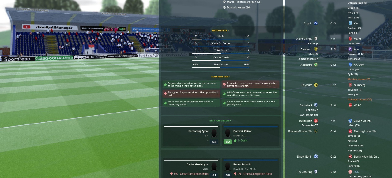 Football Manager 2018 (Simulation) von SEGA Football Manager 2018 (Simulation) von SEGA