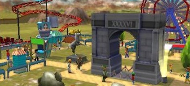 Rollercoaster Tycoon 3D (Simulation) von Namco Bandai Games Rollercoaster Tycoon 3D (Simulation) von Namco Bandai Games