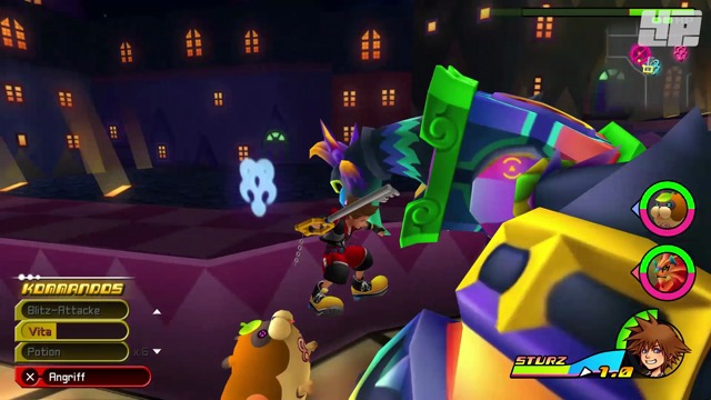 Spielszenen: Kingdom Hearts Dream Drop Distance HD
